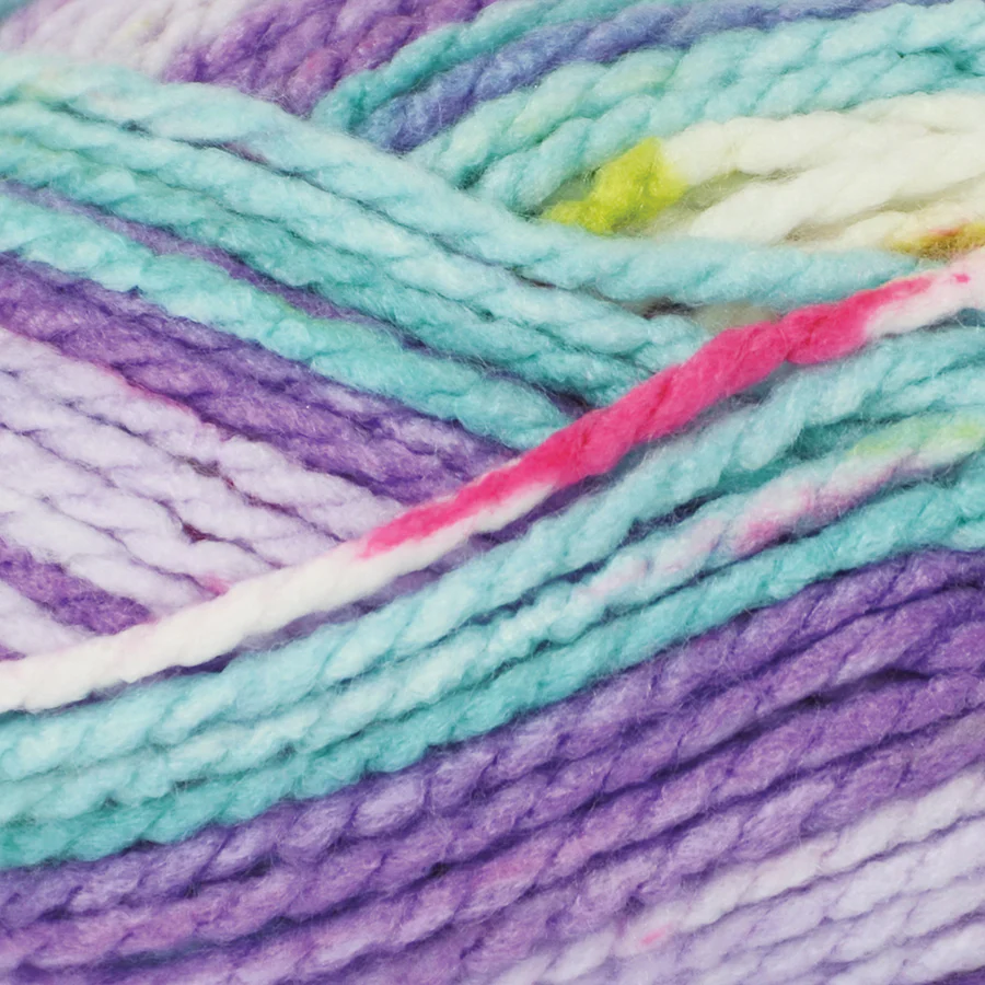 Premier Yarns Bloom Chunky 1114-10 Wildflower. Made with Acrylic.